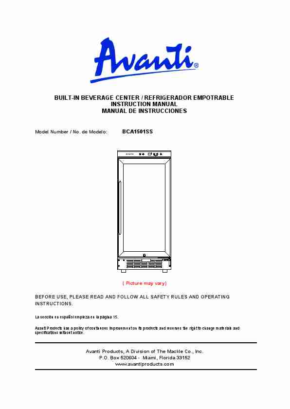 Avanti Refrigerator BCA1501SS-page_pdf